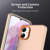 For Samsung Galaxy M05 Candy PC Hybrid TPU Shockproof Phone Case(Orange)
