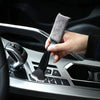 D-4527 Car Dust Cleaning Double-hended Soft Bristle Detail Brush(Black)