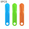 5 PCS 019 Plastic Shoehorn Household Shoes Auxiliary Shoe Puller, Specification: Vertical, Color Random Delivery
