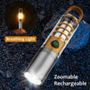 X10  White Laser Outdoor LED Flashlight Multi-Functional Camping Lighting Flashlight Portable Rechargeable Work Lamp