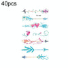40 PCS Waterproof Small Fresh Tattoo Stickers(RC-446)
