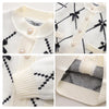 Girls Cardigan Sweater + Wide-Legged Pants Set Autumn And Winter Knitting Two-Piece Kit, Size:  100cm(Pink)