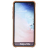 For Galaxy S10e Magnetic Shockproof PC + TPU + PU Leather Protective Case(Blue)