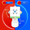 Gan Magic Cube Stand Rotate Stand for Normal or Magnetic 3x3 Magic Speed Cube( Intelligent)