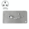 Home Physiotherapy Heating Pad Electric Heating Blanket, Size: 76x40cm, Plug Tpye:UK Plug(Silver Gray)