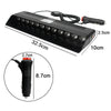 12 LED Car Front Suction Cup High Brightness Strobe Light(Red Blue)