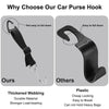 A62 Automobile Stroller Storage Hooks Car Multifunctional Seat Rear Hangers(Black)