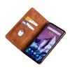 For Alcatel Axel / Lumos Skin Feel Magnetic Horizontal Flip Leather Phone Case(Light Brown)