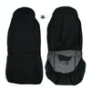 Universal Car Seat Cover Durable Automotive Double Mesh Covers Cushion Car Seat Protector(Beige)