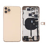 iPhone 11 Pro Back Cover Assembly (Gold) with Wireless Charging & Side Keys