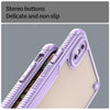For iPhone XS Max Armor Glaze PC Hybrid TPU Phone Case(Purple)