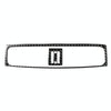 Car Carbon Fiber Middle Air Outlet Decorative Sticker for Lexus IS250 300 350C 2006-2012, Left and Right Drive Universal