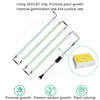 LED Plant Lamp Household Full Spectral Filling Hard Lamp Strip, Style: 30cm 8 Head(Sun Light AU Plug)