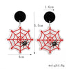 Halloween Acrylic Earrings Personality Festive Jewelry, Style: E000163 Spider