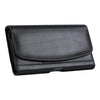 3.5-4.0 inch Multifunctional Waist Bag Mobile Phone Leather Case(Black)