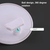 Nail Free Bathroom Mirror Rotating Folding Makeup Mirror(260132)