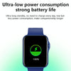 D07 1.7 inch Square Screen Smart Watch with Payment NFC Encoder(Silver)