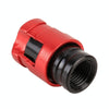 4 PCS Valve Shape Gas Cap Mouthpiece Cover Tire Cap Car Tire Valve Caps(Red)