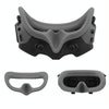 For DJI Avata Goggles 2 Eye Pad Silicone Protective Cover(Black)