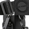 WEPOWER Shoulder Small Hanging Multi Functional Mobile Phone Bag(Black)
