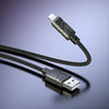 Borofone BU54 Might 2.4A USB to 8 Pin Data Cable, Length: 1.2m(White)