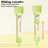 Cat Strip Squeezer Feeder Spoon - Green