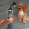 Pet Selfie Camera Clip (White) - Dogs & Cats