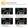 4" OBD2 HUD Car Head Up Display Speed, MPG, Fault Codes - Colour