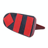 A-886 Car Auto Shark Fin Dome Antenna Decoration for Honda Buick Nissan Hyundai Toyota Volkswagen Mazda(Red)