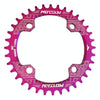 MOTSUV Narrow Wide Chainring MTB  Bicycle 104BCD Tooth Plate Parts(Purple)