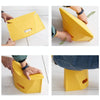 Outdoor Travel Lightweight Folding Plastic Stool(Blue)
