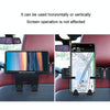 Car Multifunctional Mobile Phone Holder Rear Headrest Storage Hook(Black)