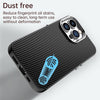 For iPhone 14 Pro Max Carbon Fiber Series IMD Phone Case(Black)