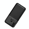 For Huawei Y7p Carbon Fiber Texture Shockproof TPU Case(Black)