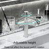 50 x 11cm Punch-Free Bathroom Faucet Shelf Home Bathroom Vanity Storage Stand