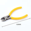 4.5 Inch Industrial Grade Mini Wire Pliers Portable Handmade Pliers With Plasticized Handle(Diagonal Mouth Plier)