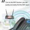 P03 4G+VOIP Dual Mode Wireless Fixed Line SIP Network Phone IP Enterprise Office Phone Wireless Landline