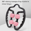Foam Shaft Muscle Massage Roller Yoga Roller Fitness Supplies(Water-drop Type Sky Blue)