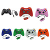 For Microsoft Xbox 360 / PC XB13 Dual Vibration Wireless 2.4G Gamepad With Receiver(Green)