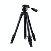 Fotopro S3 4-Section Folding Aluminum Legs Tripod PTZ Stand for SLR / Micro-SLR / Digital Cameras(Black)