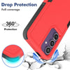 For Samsung Galaxy S24 FE 5G 2 in 1 PC + TPU Phone Case(Red)