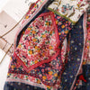 180 X 85cm  Women Cotton And Linen Scarf Retro Splicing Bohemian Printed Silk Shawl SL1906-022