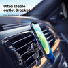 CW12 15W Max QI Standard Magnetic Wireless Charging Car Holder(Black)