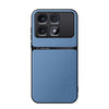For Redmi K70 Ultra Litchi Leather Magnetic Full Coverage Shockproof Phone Case(Blue)