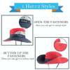 SunShad 112221 Foldable Wide-brimmed Breathable Summer Sunscreen Fisherman Hat for Men / Women, Size: 55-57cm(Navy)
