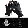 Outdoor Sports Riding Warm Gloves Touch Screen Fingerless Fishing Gloves, Size: XXl(Grey)