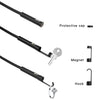 P130 8mm 4.3 inch Triple Camera with Screen Endoscope, Length:10m