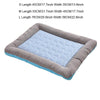 Cooling Ice Silk Pet Nest Pad, Blue, Medium (55x45cm) - Dog & Cat