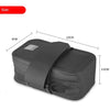SAHOO 0.5L TPU Waterproof Portable Bicycle Tail Bag Saddle Bag(Black)