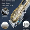 RESUXI USB Retro Piaget Hair Clipper LCD Digital Display High-Power Hair Clipper, US Plug